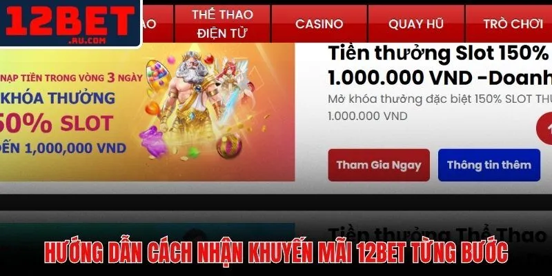 Trình tự ba bước chuẩn để tiền thưởng tự động vào tài khoản